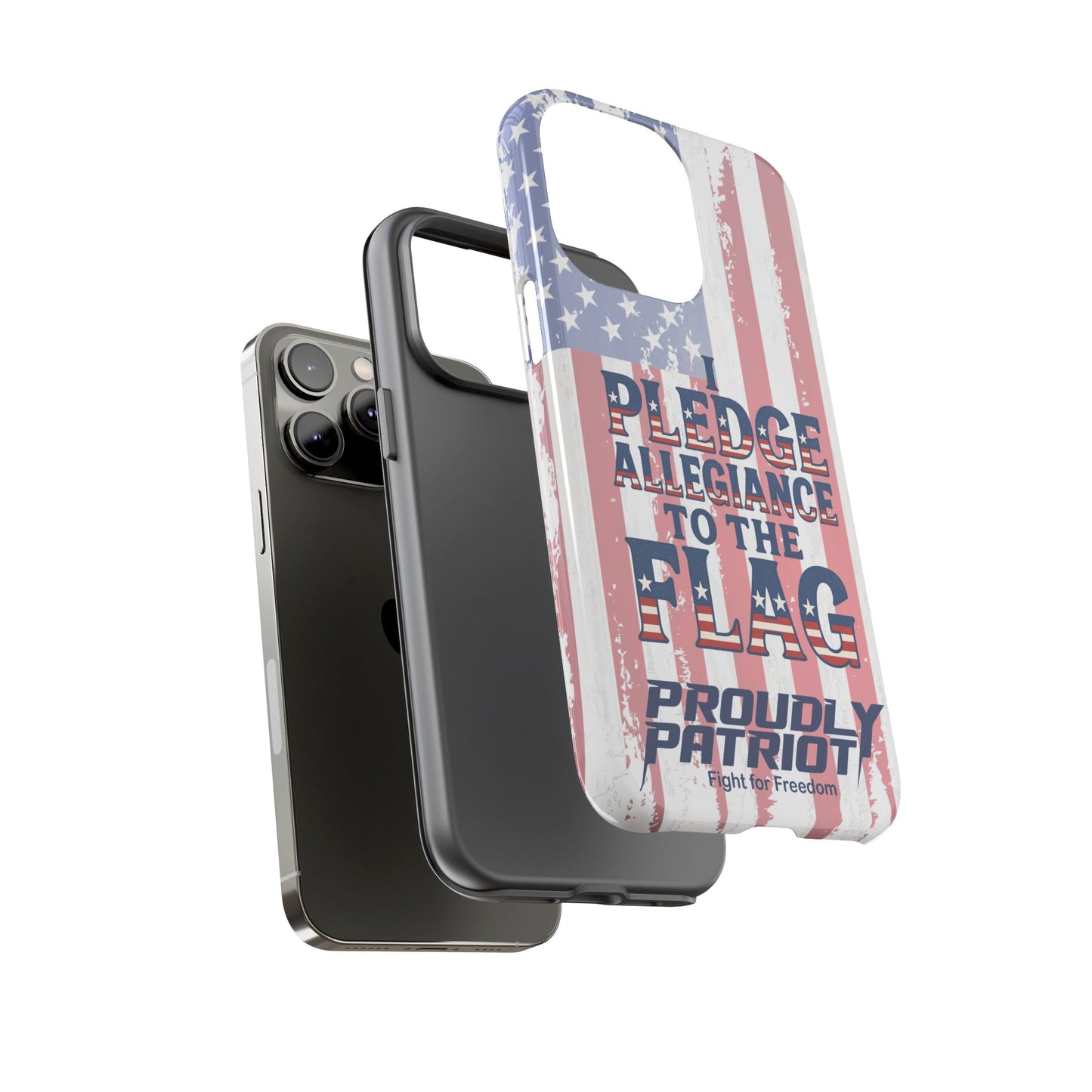 The Star-Spangled Phone Case: For the Proud Patriot, USA Flag Phone Cover, Tough Cases for Veterans, Independence Day Gift