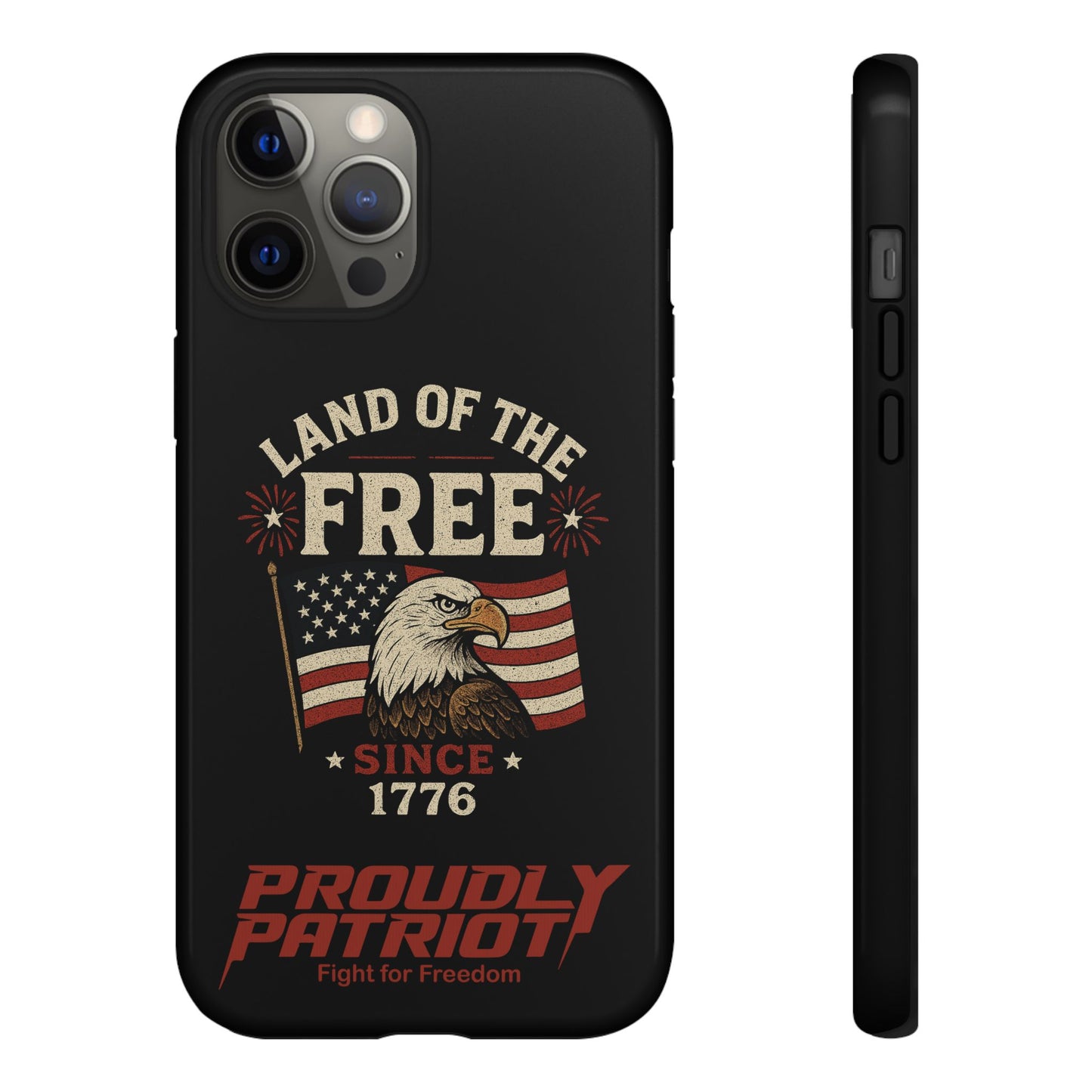 Freedom Phone Case: The Ultimate Patriotic Protector: For the Proud Patriot, USA Flag Phone Cover, Tough Cases for Veterans, Independence Day Gift