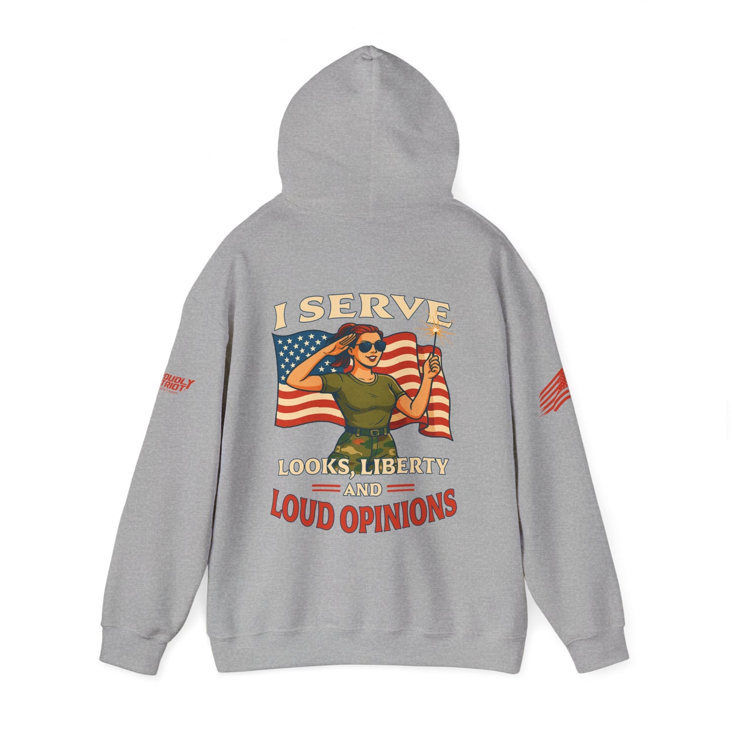 Patriotic Sass in Camo Class