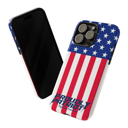 Stars, Stripes, and Cell Phones, Phone Case