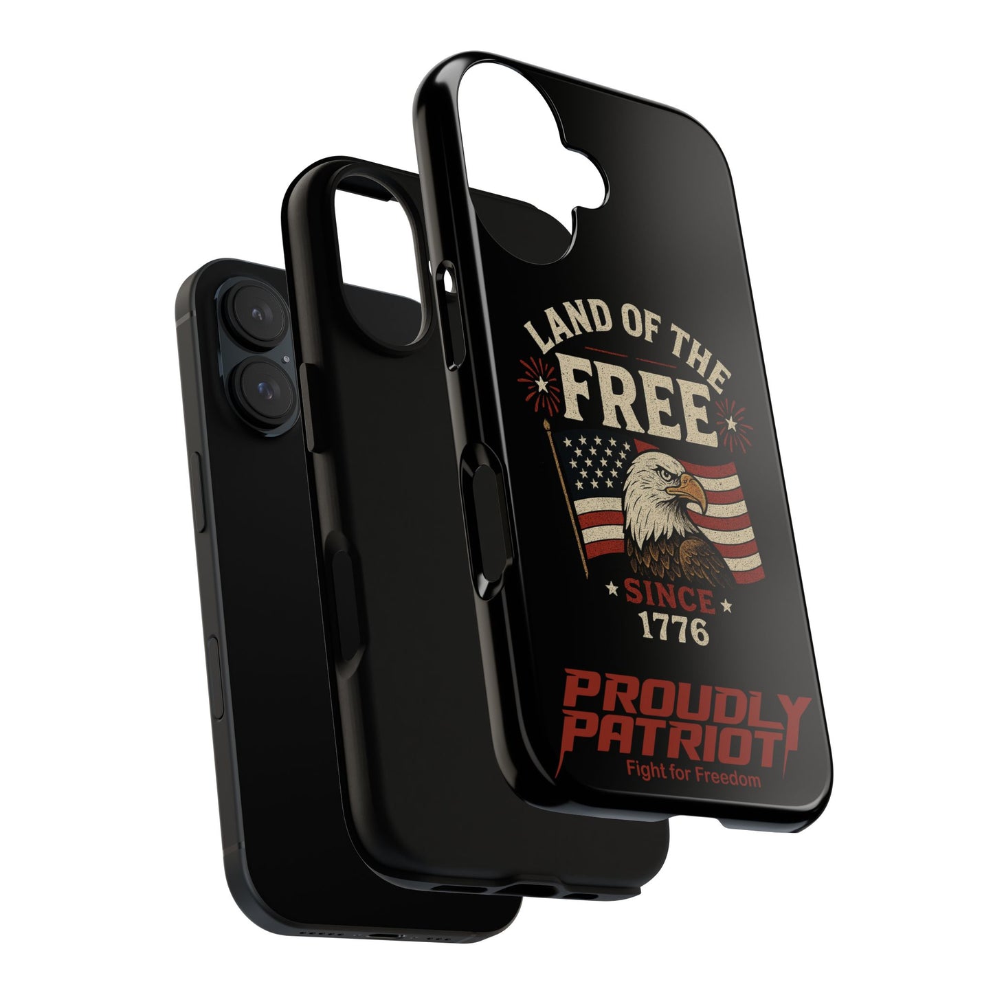 Freedom Phone Case: The Ultimate Patriotic Protector: For the Proud Patriot, USA Flag Phone Cover, Tough Cases for Veterans, Independence Day Gift