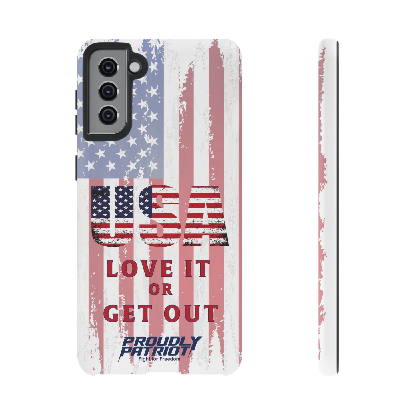 Stars, Stripes, and Zero Tolerance, Phone Case
