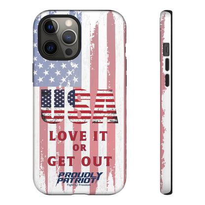 Stars, Stripes, and Zero Tolerance, Phone Case