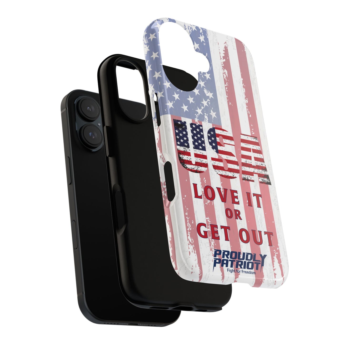 Stars, Stripes, and Zero Tolerance, Phone Case