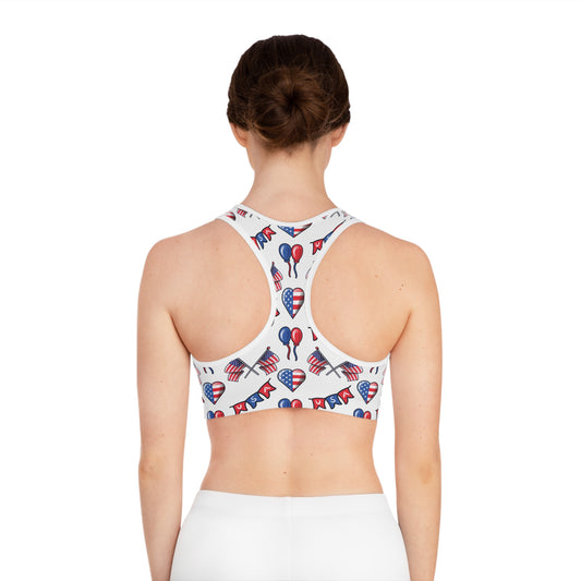 Heart USA Sports Bra