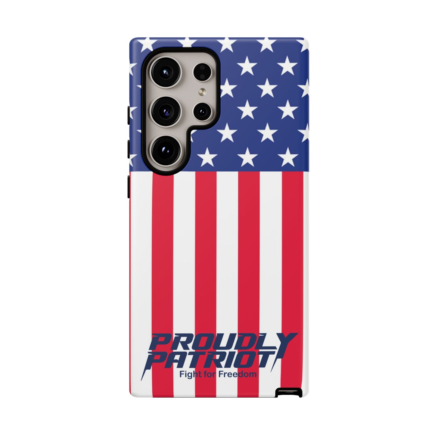 Stars, Stripes, and Cell Phones, Patriotic Phone Case for Proud Americans, USA Flag Phone Cover, Tough Cases for Veterans, Independence Day Gift