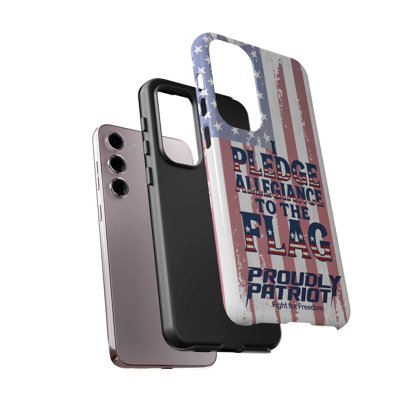 The Star-Spangled Phone Case: For the Proud Patriot, USA Flag Phone Cover, Tough Cases for Veterans, Independence Day Gift