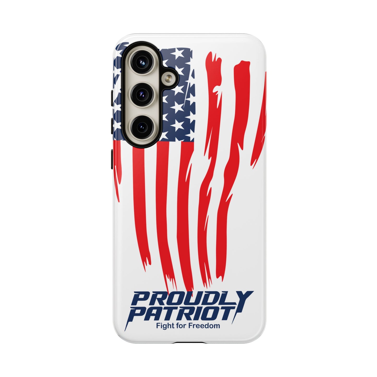 The Flag, Patriotic Phone Case for Proud Americans, USA Flag Phone Cover, Tough Cases for Veterans, Independence Day Gift