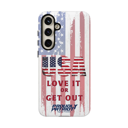 Stars, Stripes, and Zero Tolerance, Phone Case