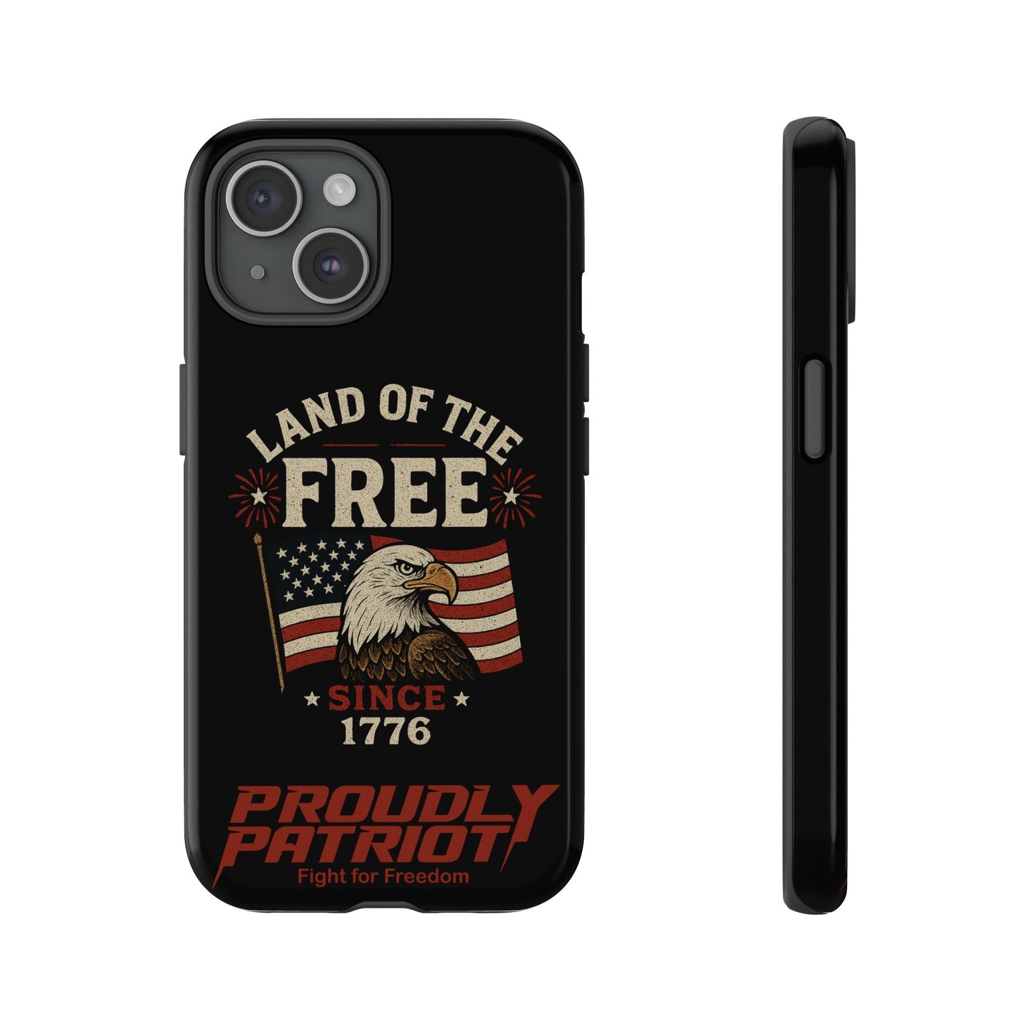 Freedom Phone Case: The Ultimate Patriotic Protector: For the Proud Patriot, USA Flag Phone Cover, Tough Cases for Veterans, Independence Day Gift