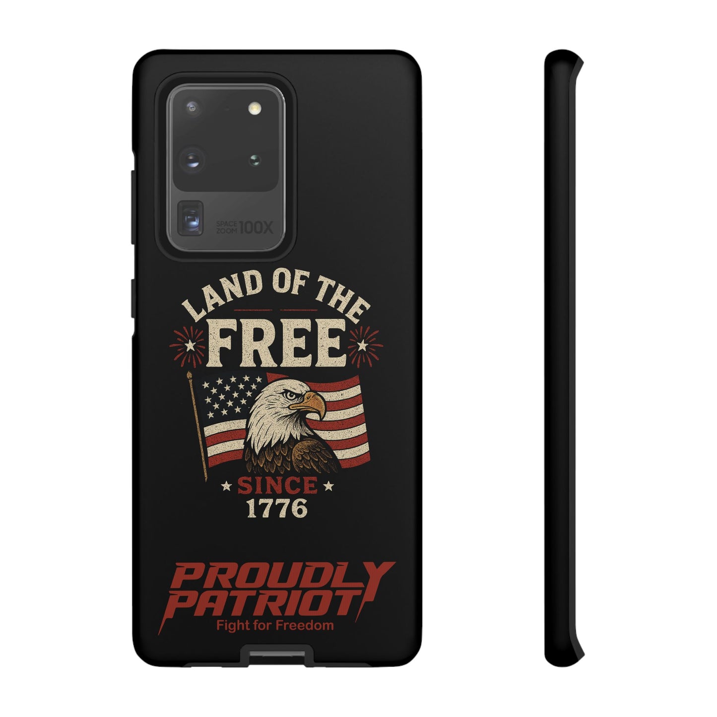 Freedom Phone Case: The Ultimate Patriotic Protector: For the Proud Patriot, USA Flag Phone Cover, Tough Cases for Veterans, Independence Day Gift