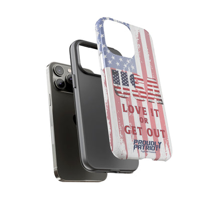 Stars, Stripes, and Zero Tolerance, Phone Case