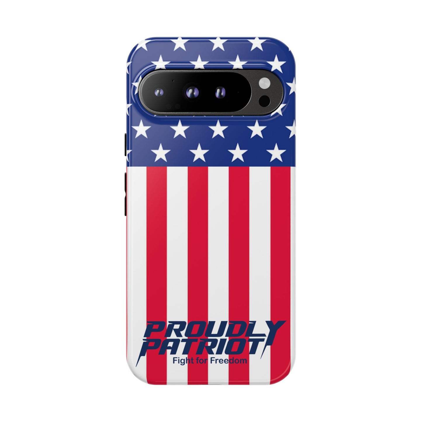 Stars, Stripes, and Cell Phones, Patriotic Phone Case for Proud Americans, USA Flag Phone Cover, Tough Cases for Veterans, Independence Day Gift