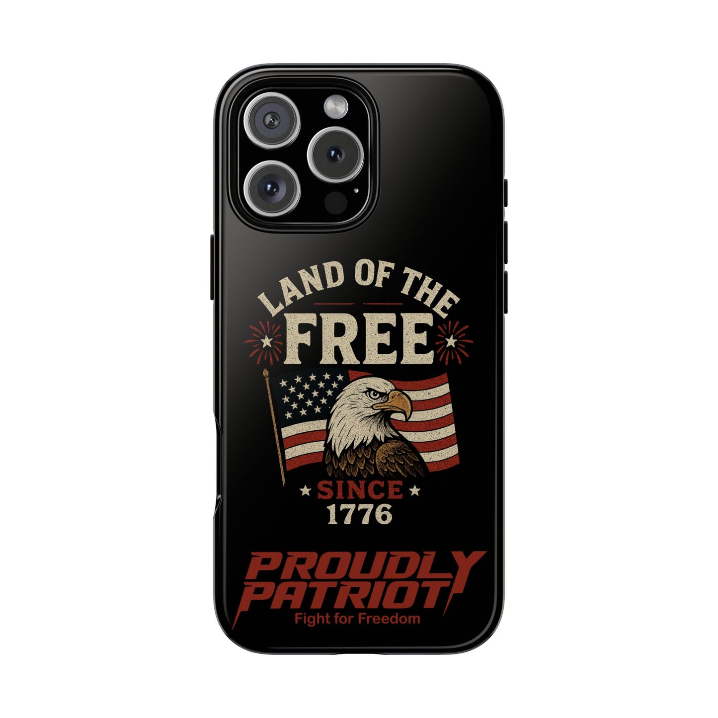 Freedom Phone Case: The Ultimate Patriotic Protector: For the Proud Patriot, USA Flag Phone Cover, Tough Cases for Veterans, Independence Day Gift