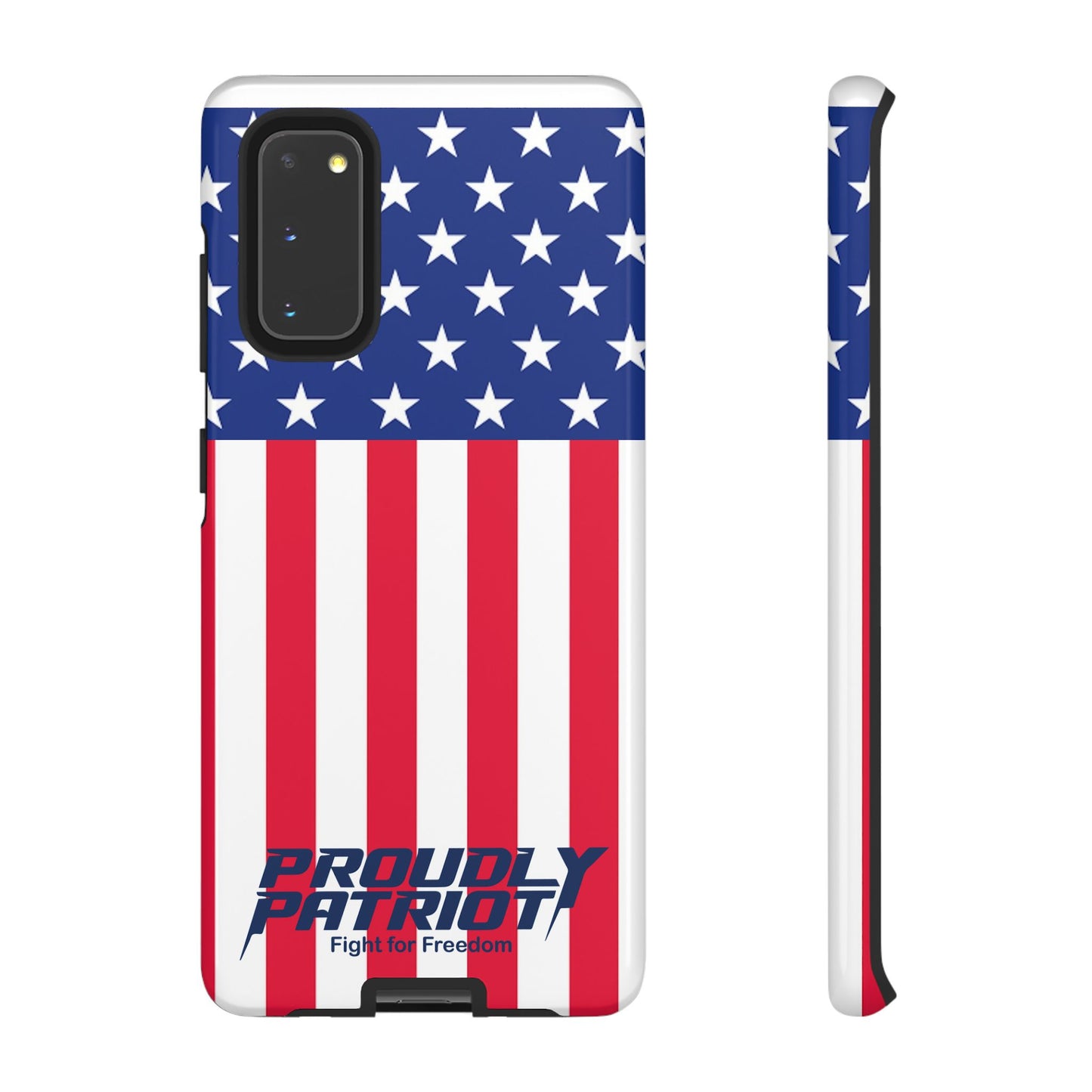 Stars, Stripes, and Cell Phones, Patriotic Phone Case for Proud Americans, USA Flag Phone Cover, Tough Cases for Veterans, Independence Day Gift