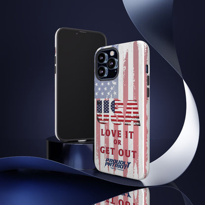 Stars, Stripes, and Zero Tolerance, Phone Case