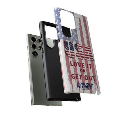 Stars, Stripes, and Zero Tolerance, Phone Case