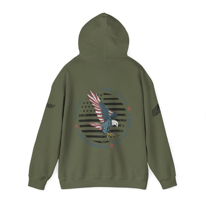 Soaring with Pride: Honoring Our Heroes Hoodie