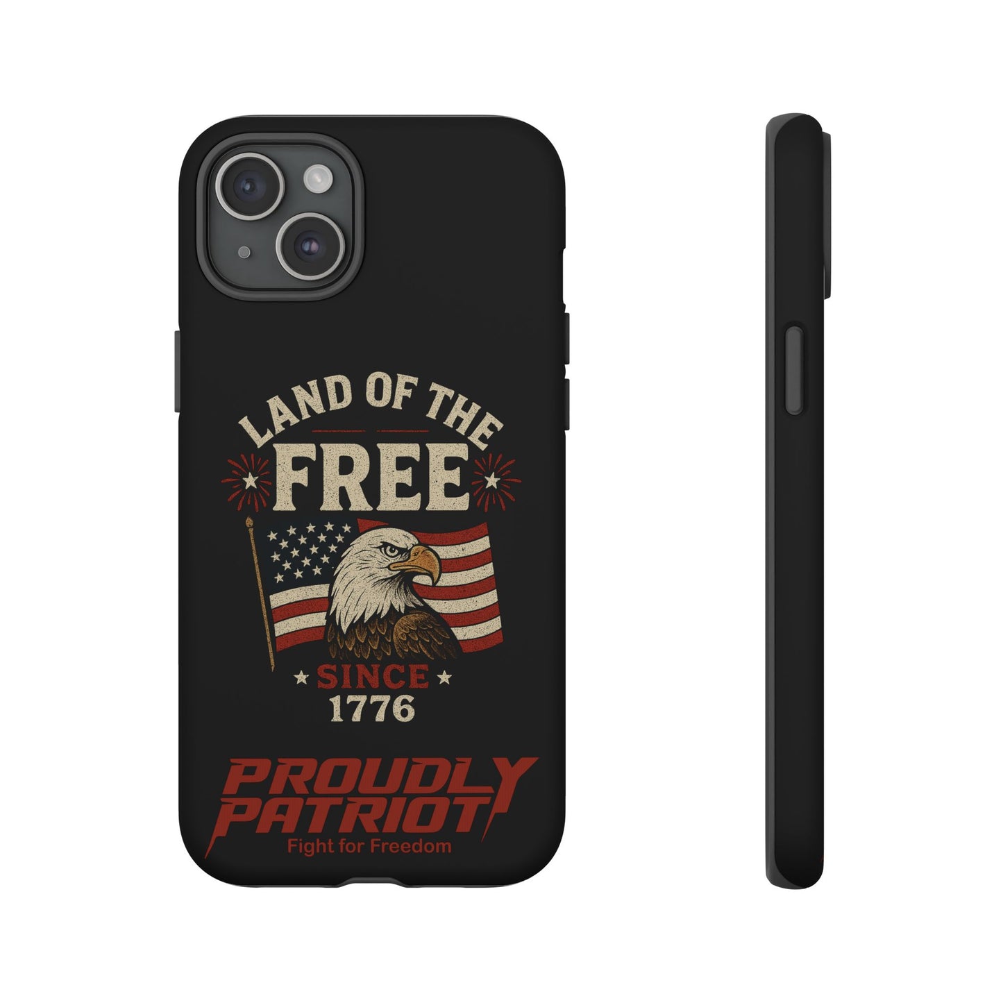 Freedom Phone Case: The Ultimate Patriotic Protector: For the Proud Patriot, USA Flag Phone Cover, Tough Cases for Veterans, Independence Day Gift