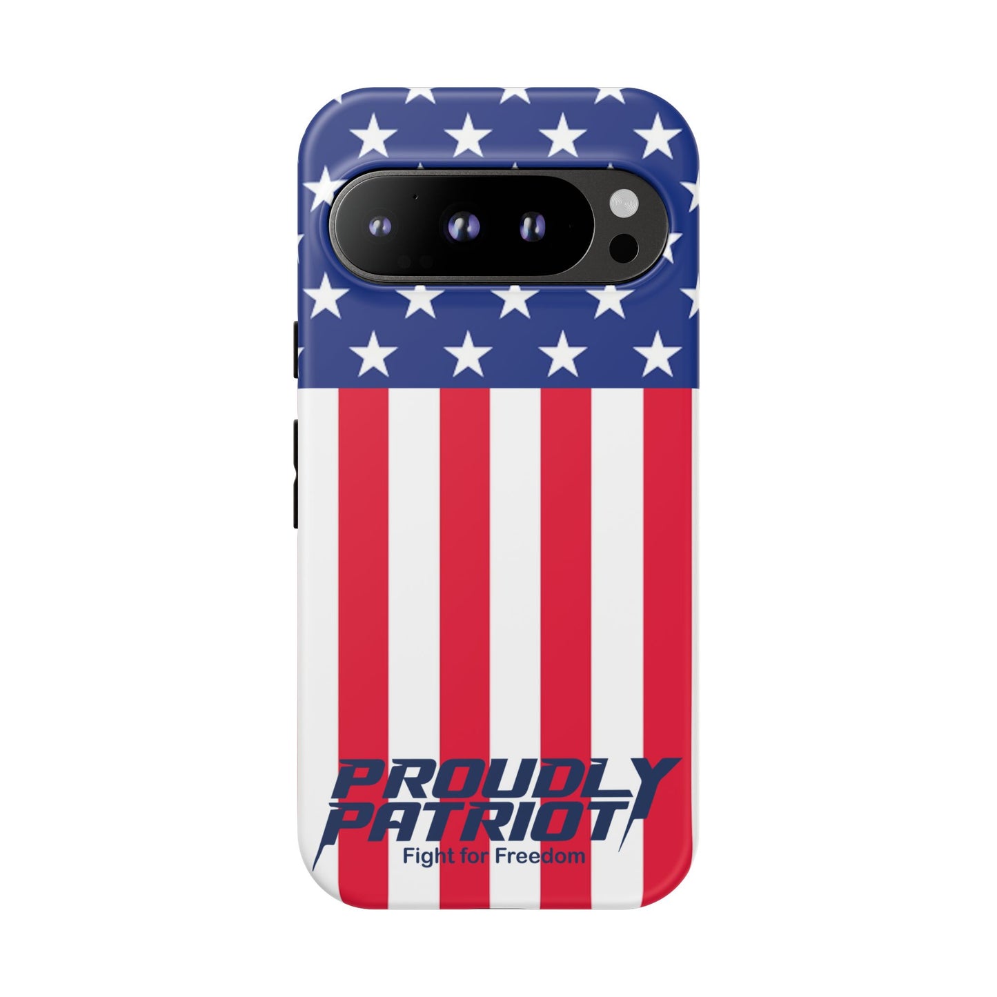 Stars, Stripes, and Cell Phones, Patriotic Phone Case for Proud Americans, USA Flag Phone Cover, Tough Cases for Veterans, Independence Day Gift