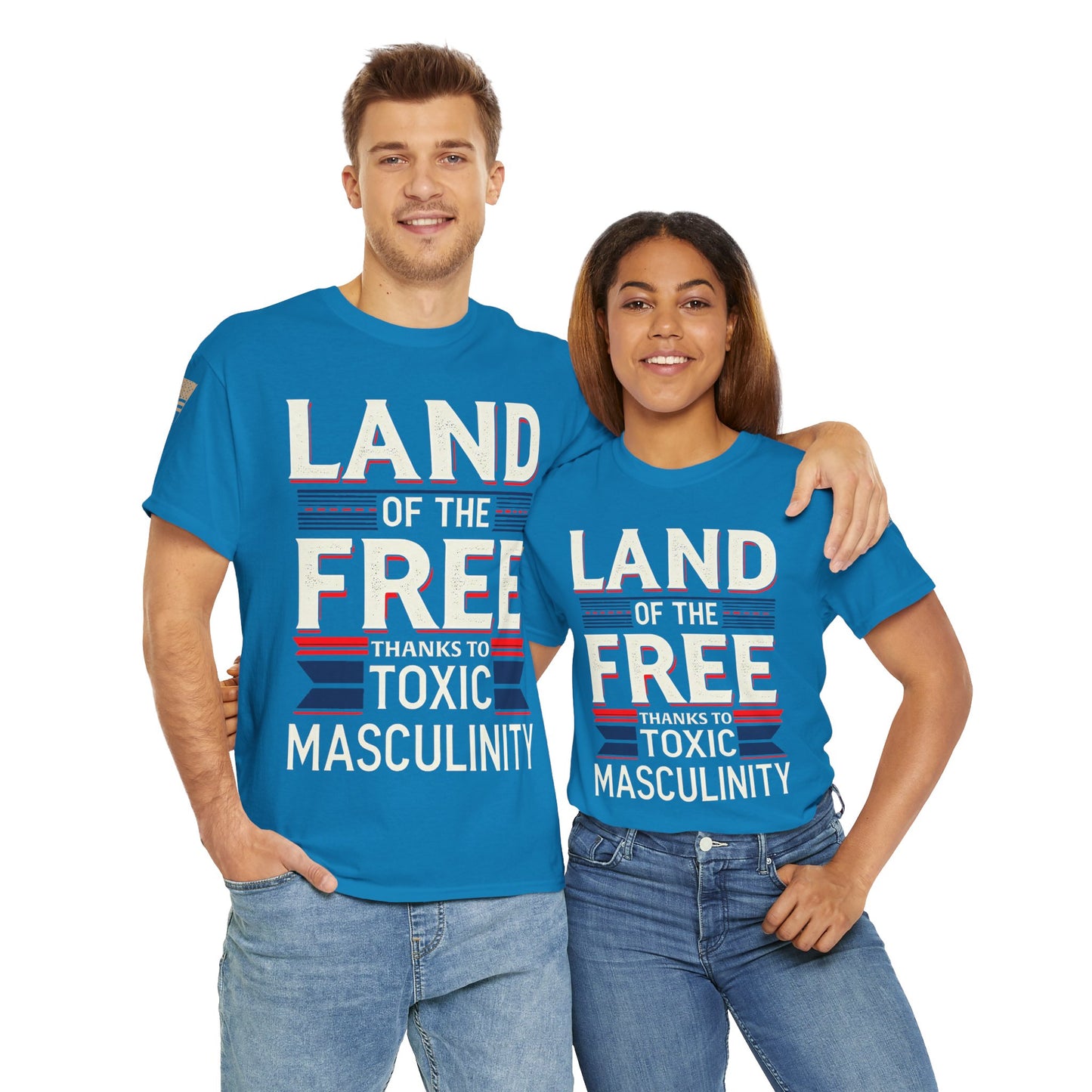 Toxic Masculinity, For when you want to celebrate freedom, confuse your relatives, and start a spirited debate—all at the same time.