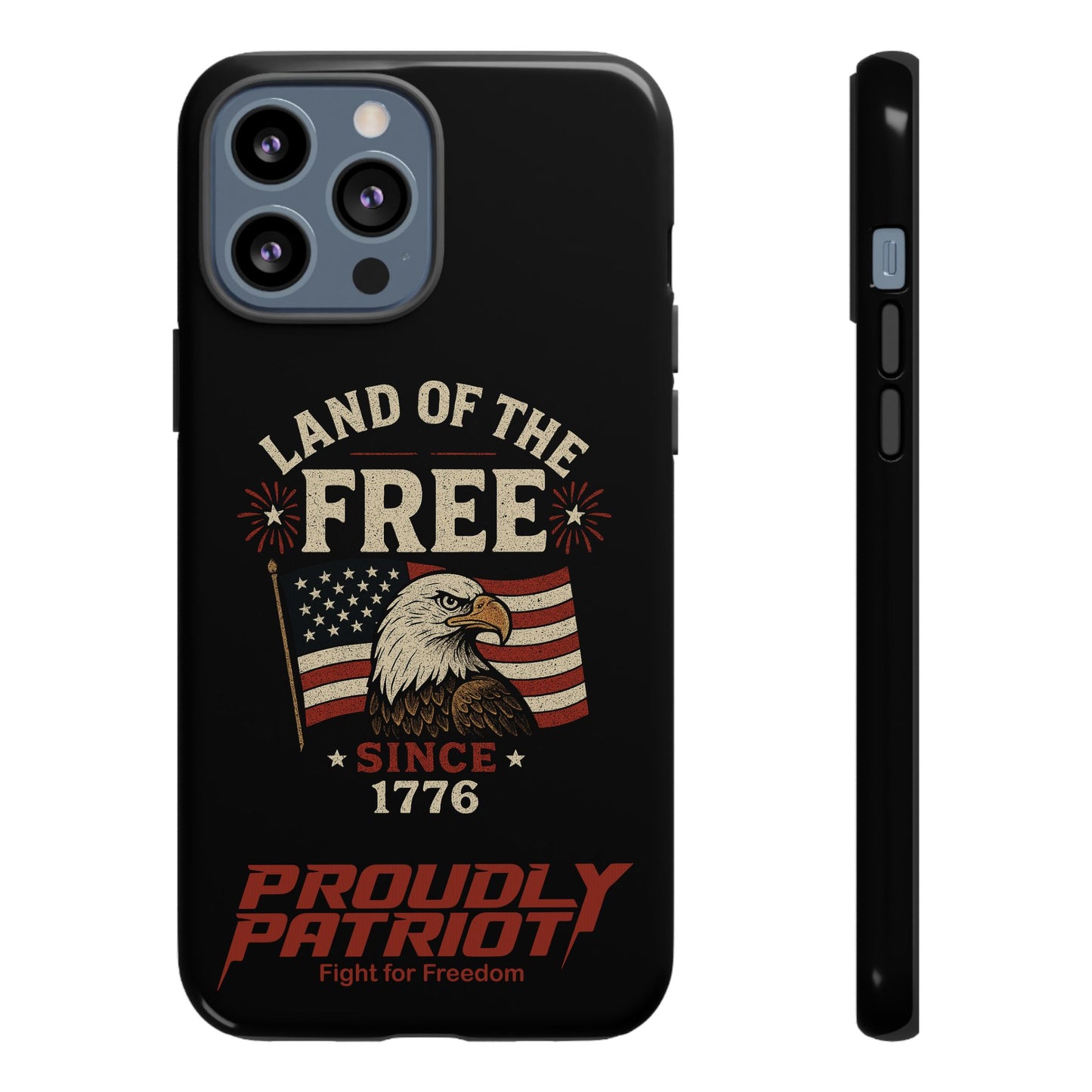 Freedom Phone Case: The Ultimate Patriotic Protector: For the Proud Patriot, USA Flag Phone Cover, Tough Cases for Veterans, Independence Day Gift
