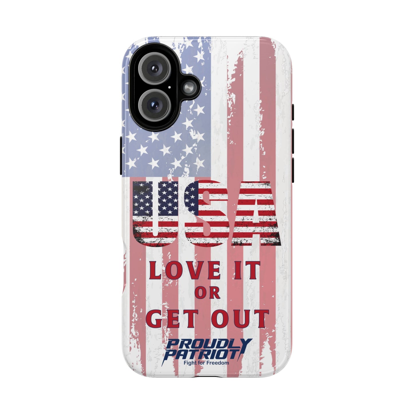 Stars, Stripes, and Zero Tolerance, Phone Case
