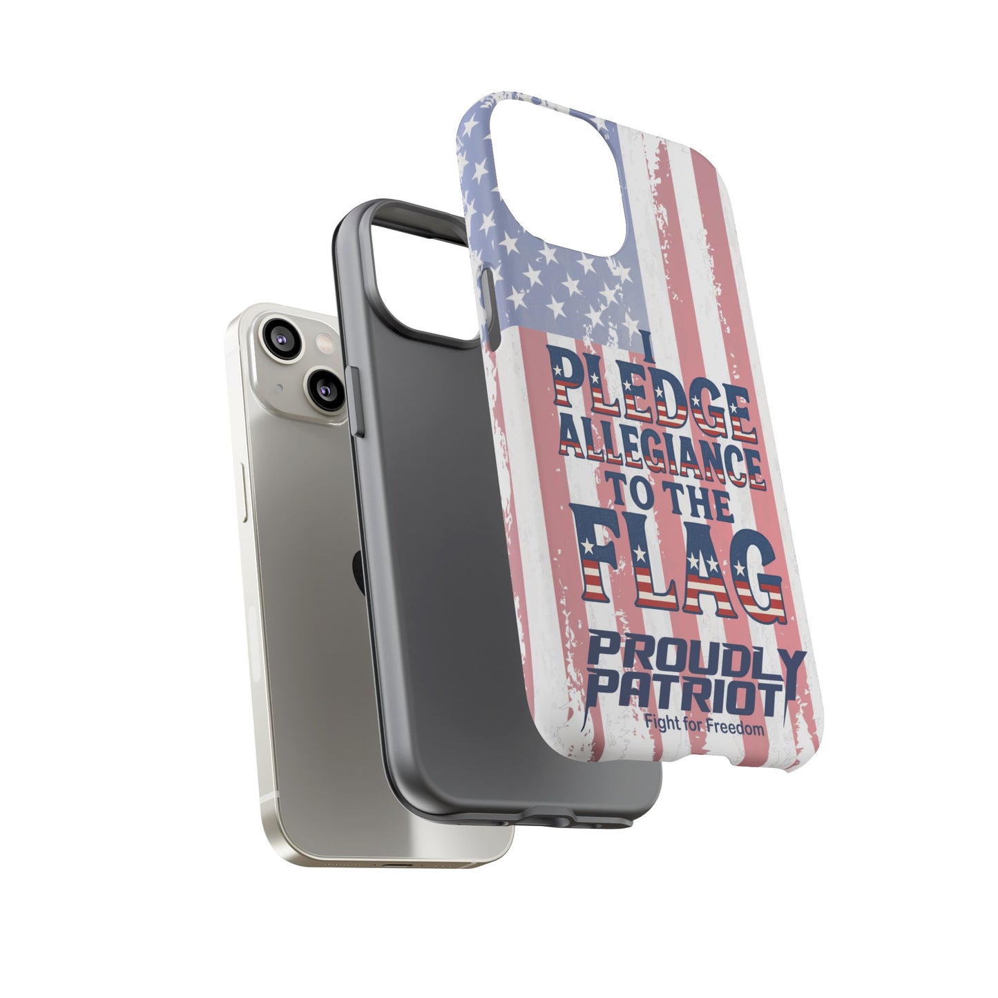 The Star-Spangled Phone Case: For the Proud Patriot, USA Flag Phone Cover, Tough Cases for Veterans, Independence Day Gift
