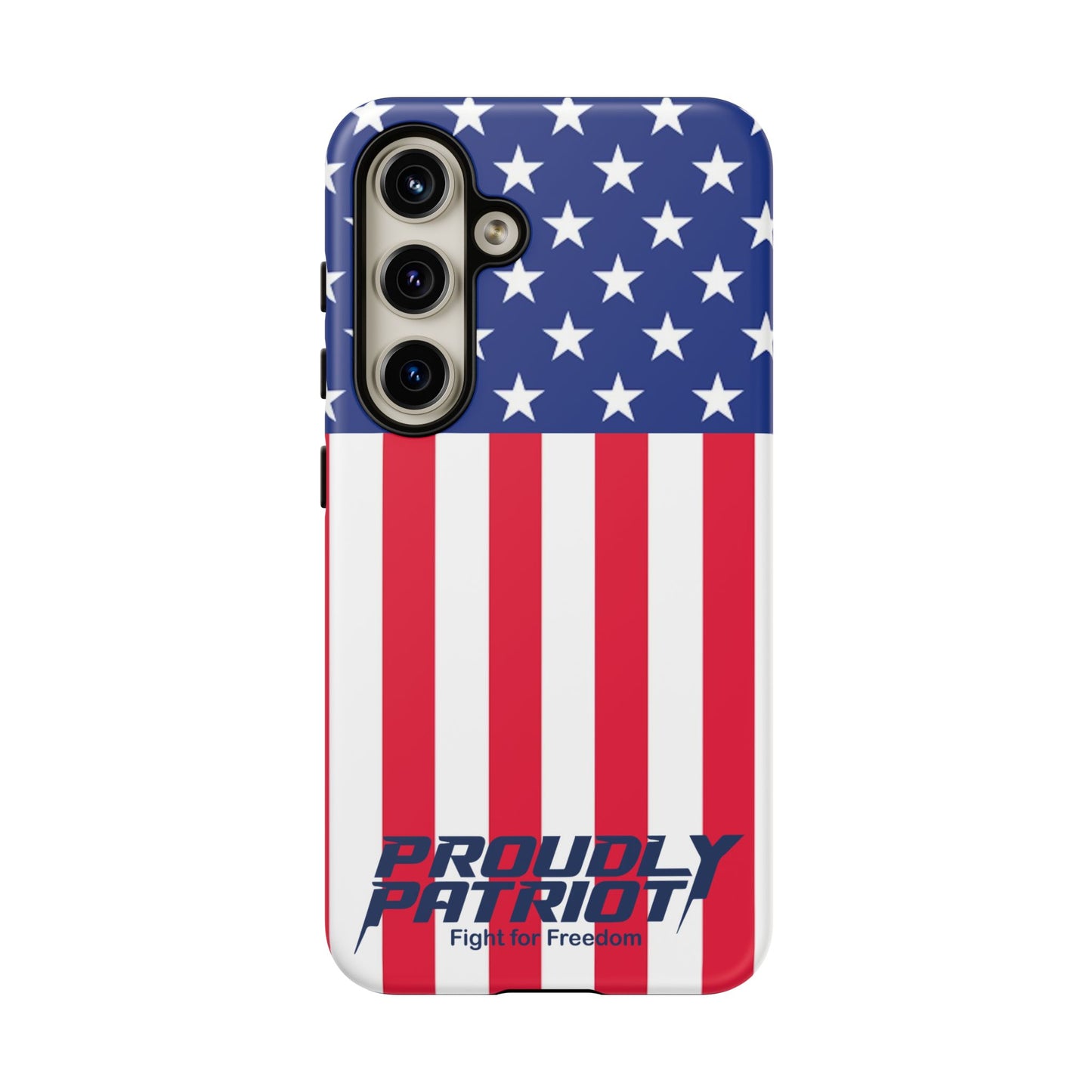 Stars, Stripes, and Cell Phones, Patriotic Phone Case for Proud Americans, USA Flag Phone Cover, Tough Cases for Veterans, Independence Day Gift