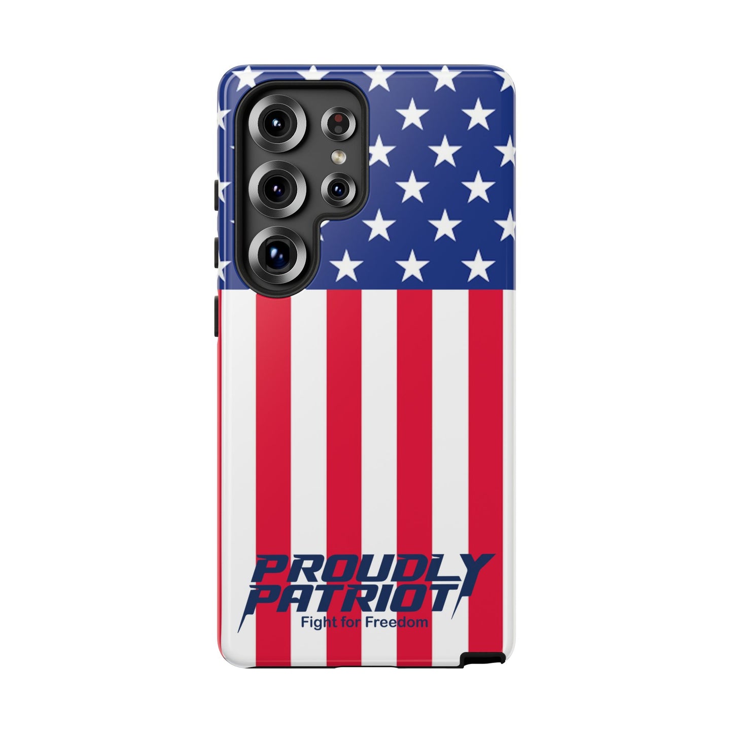 Stars, Stripes, and Cell Phones, Patriotic Phone Case for Proud Americans, USA Flag Phone Cover, Tough Cases for Veterans, Independence Day Gift