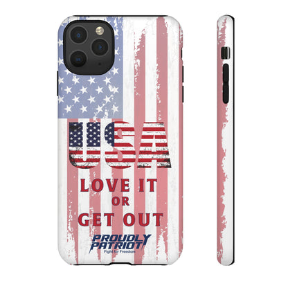Stars, Stripes, and Zero Tolerance, Phone Case