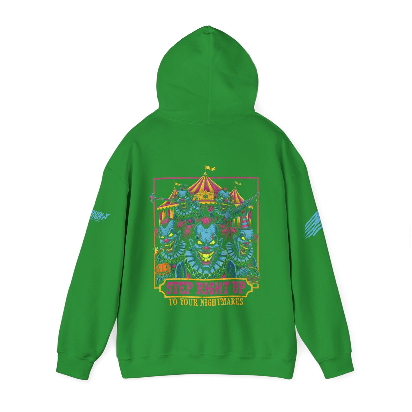 Creepy Circus Horror Style Hoodie