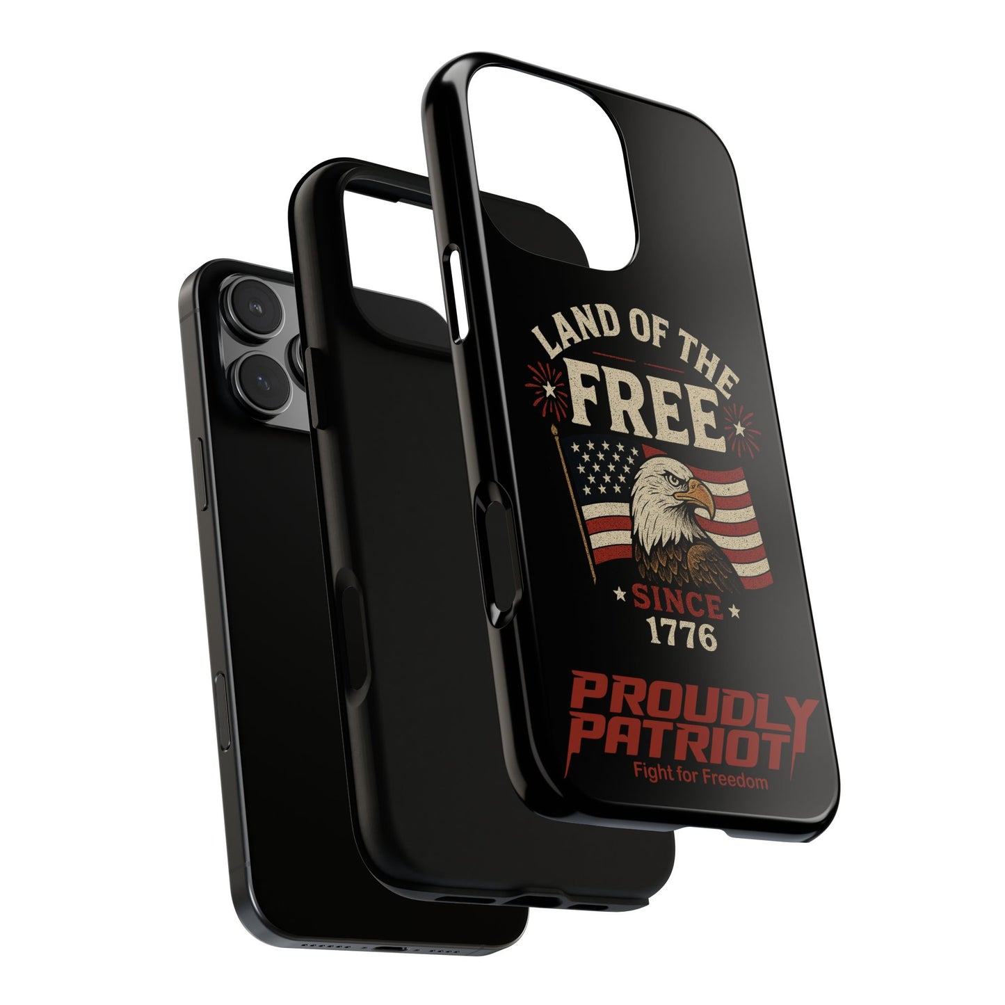 Freedom Phone Case: The Ultimate Patriotic Protector: For the Proud Patriot, USA Flag Phone Cover, Tough Cases for Veterans, Independence Day Gift