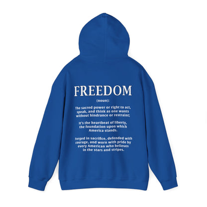 Freedom: The Heartbeat of Liberty Hoodie