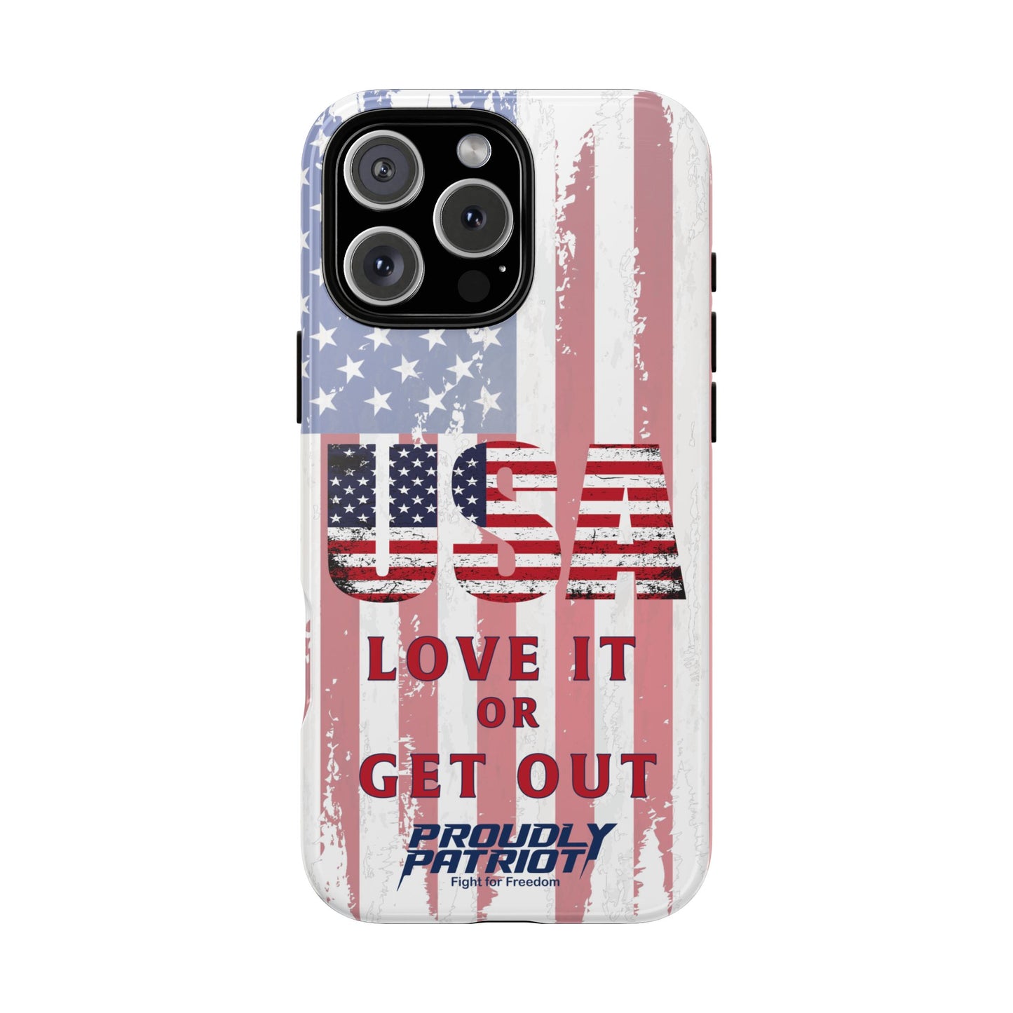 Stars, Stripes, and Zero Tolerance, Phone Case