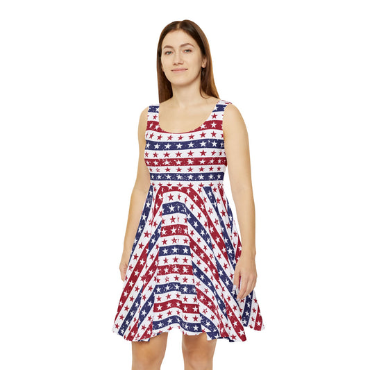 Stars and Stripes Skater Dress