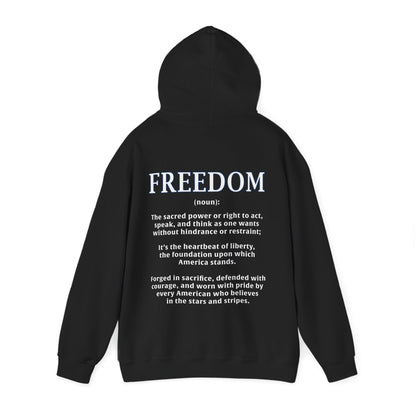 Freedom: The Heartbeat of Liberty Hoodie