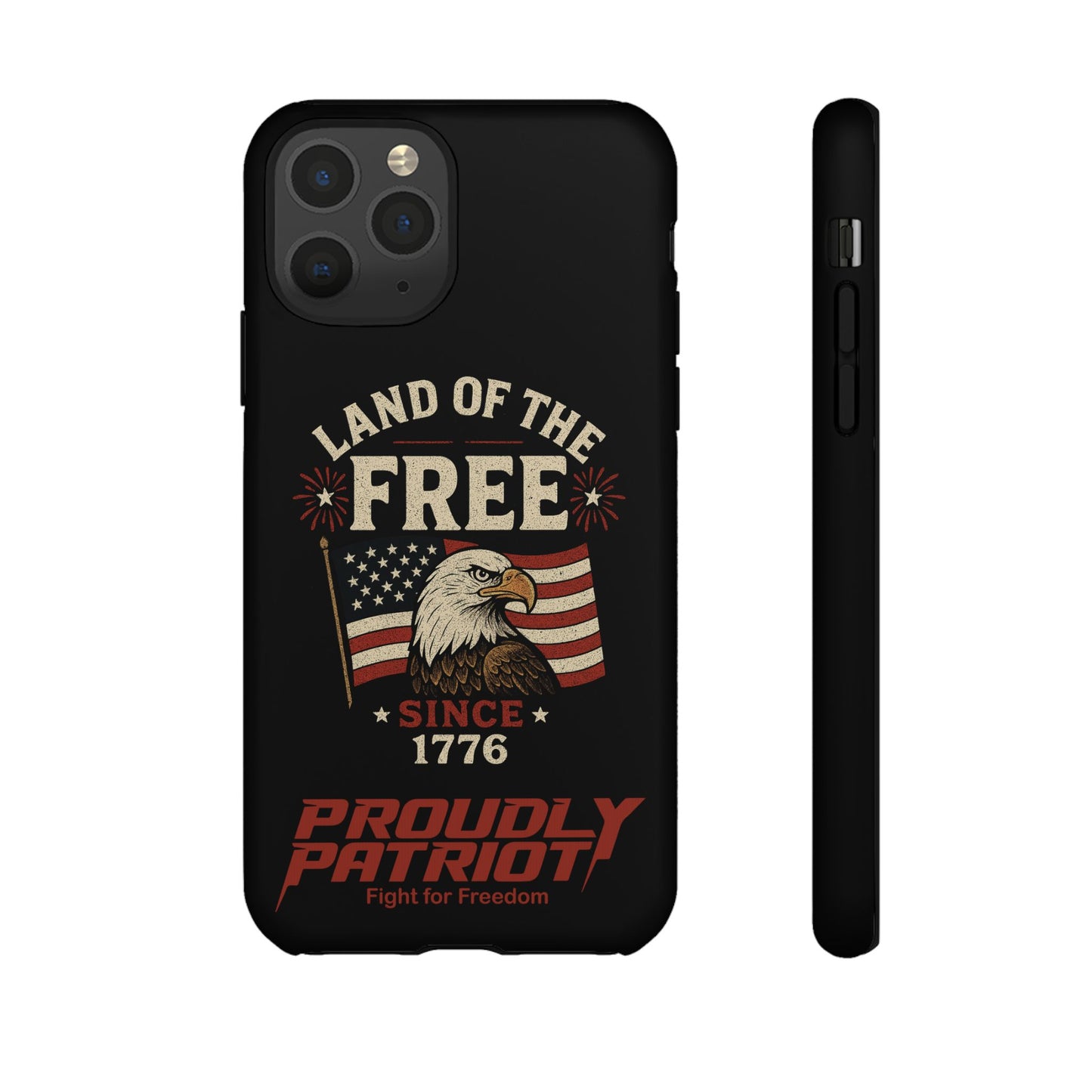 Freedom Phone Case: The Ultimate Patriotic Protector: For the Proud Patriot, USA Flag Phone Cover, Tough Cases for Veterans, Independence Day Gift
