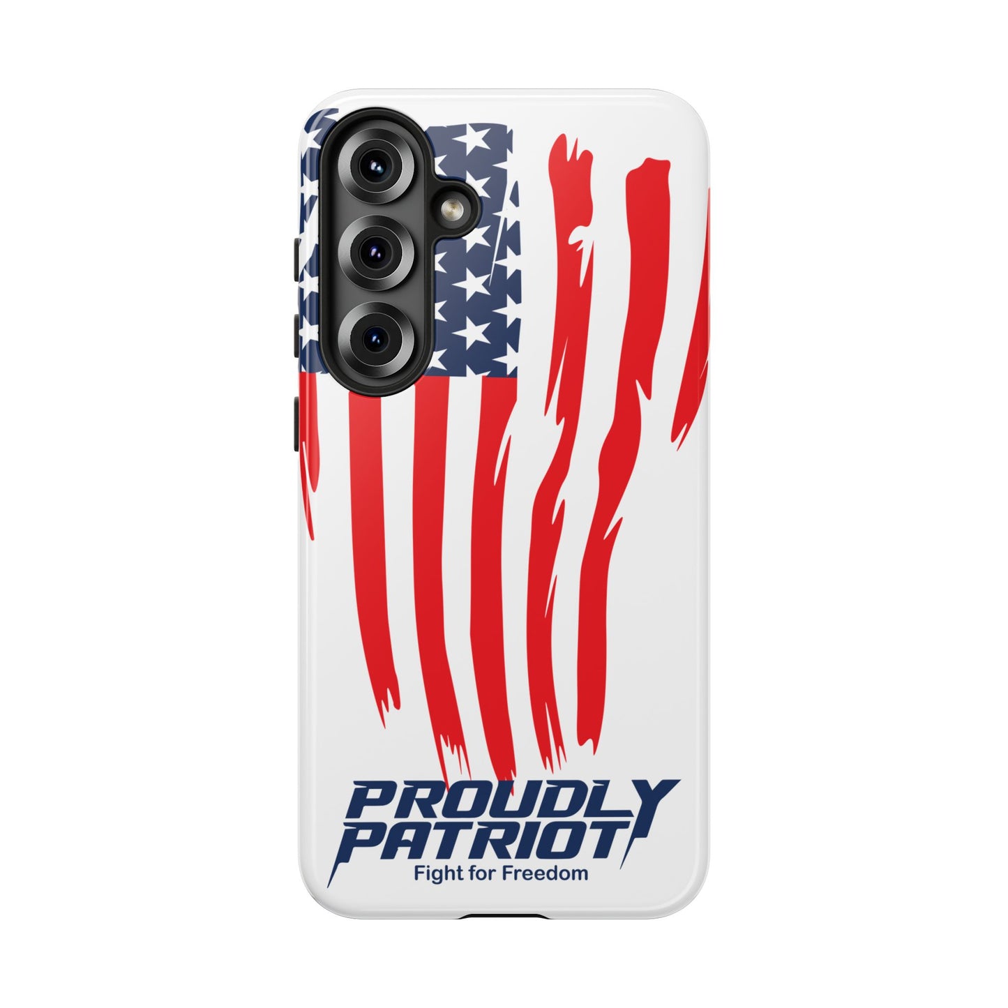 The Flag, Patriotic Phone Case for Proud Americans, USA Flag Phone Cover, Tough Cases for Veterans, Independence Day Gift