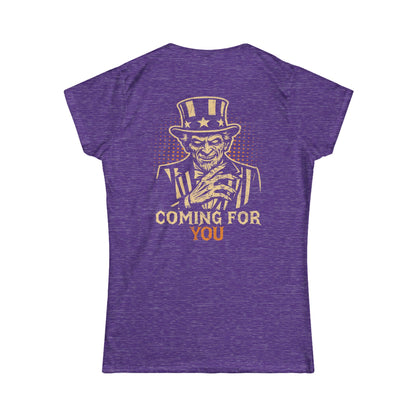 Uncle Sam’s Warning Women's Tee