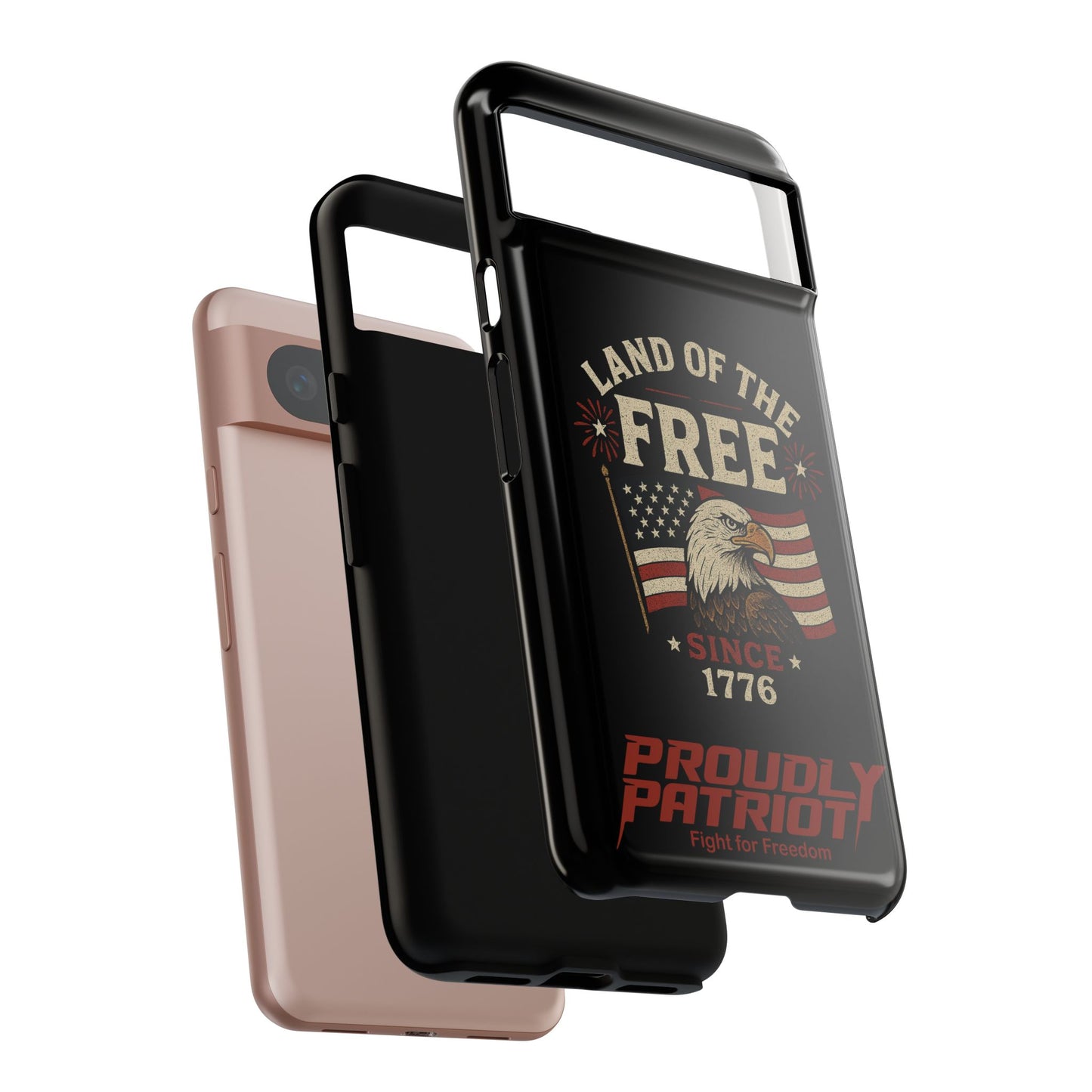 Freedom Phone Case: The Ultimate Patriotic Protector: For the Proud Patriot, USA Flag Phone Cover, Tough Cases for Veterans, Independence Day Gift