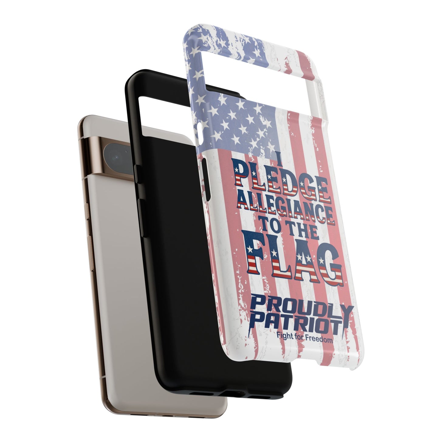 The Star-Spangled Phone Case: For the Proud Patriot, USA Flag Phone Cover, Tough Cases for Veterans, Independence Day Gift