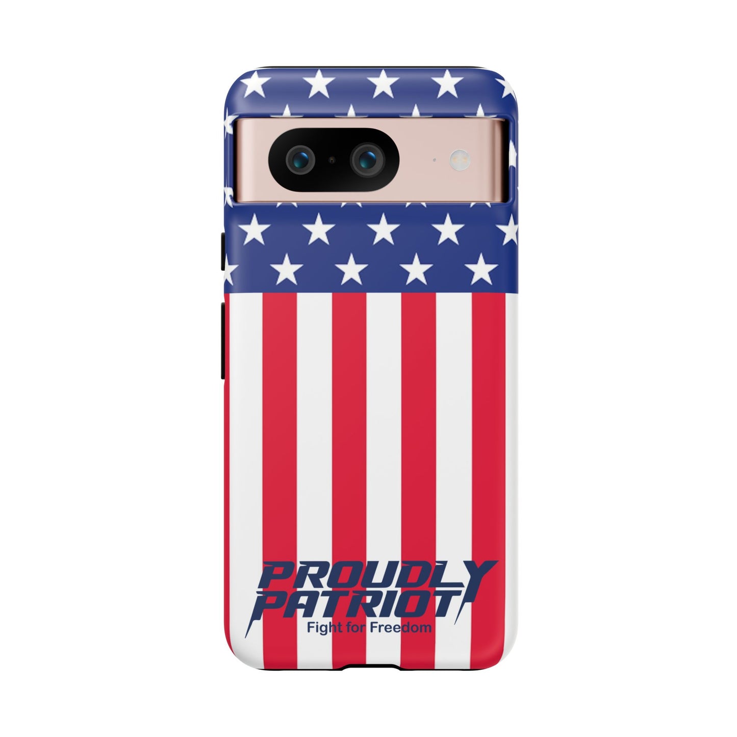 Stars, Stripes, and Cell Phones, Patriotic Phone Case for Proud Americans, USA Flag Phone Cover, Tough Cases for Veterans, Independence Day Gift