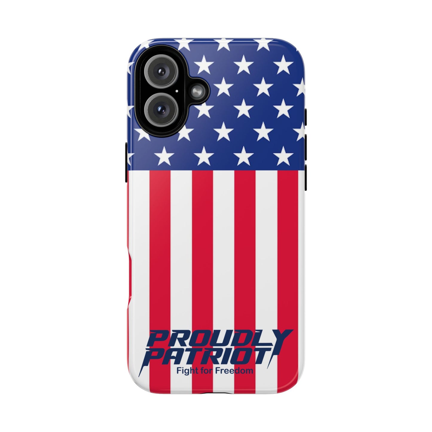 Stars, Stripes, and Cell Phones, Patriotic Phone Case for Proud Americans, USA Flag Phone Cover, Tough Cases for Veterans, Independence Day Gift