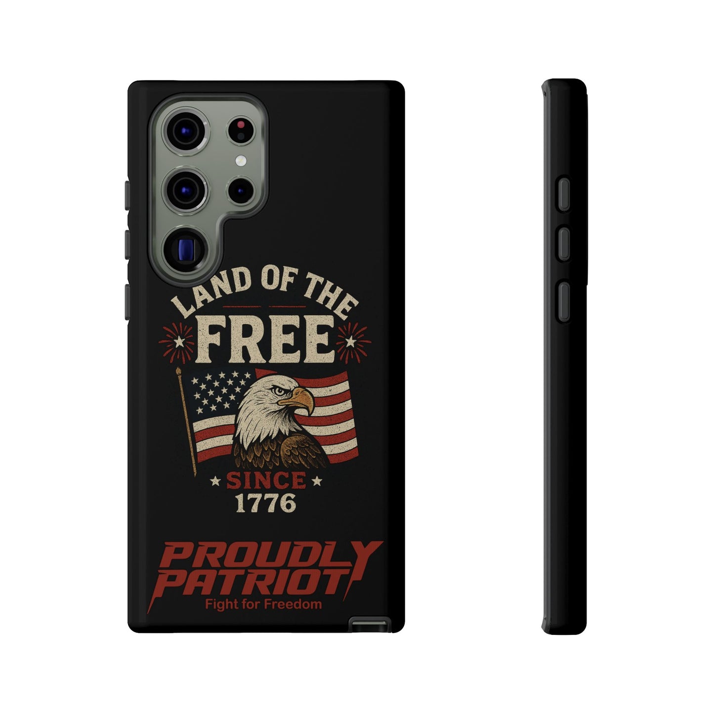 Freedom Phone Case: The Ultimate Patriotic Protector: For the Proud Patriot, USA Flag Phone Cover, Tough Cases for Veterans, Independence Day Gift