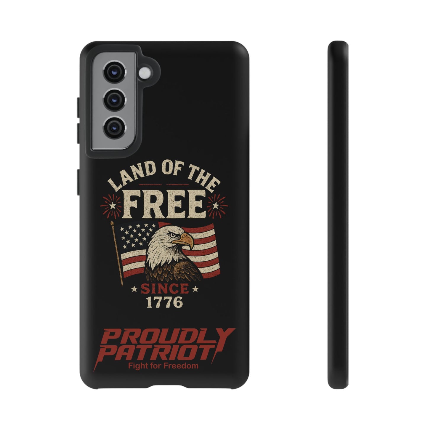 Freedom Phone Case: The Ultimate Patriotic Protector: For the Proud Patriot, USA Flag Phone Cover, Tough Cases for Veterans, Independence Day Gift