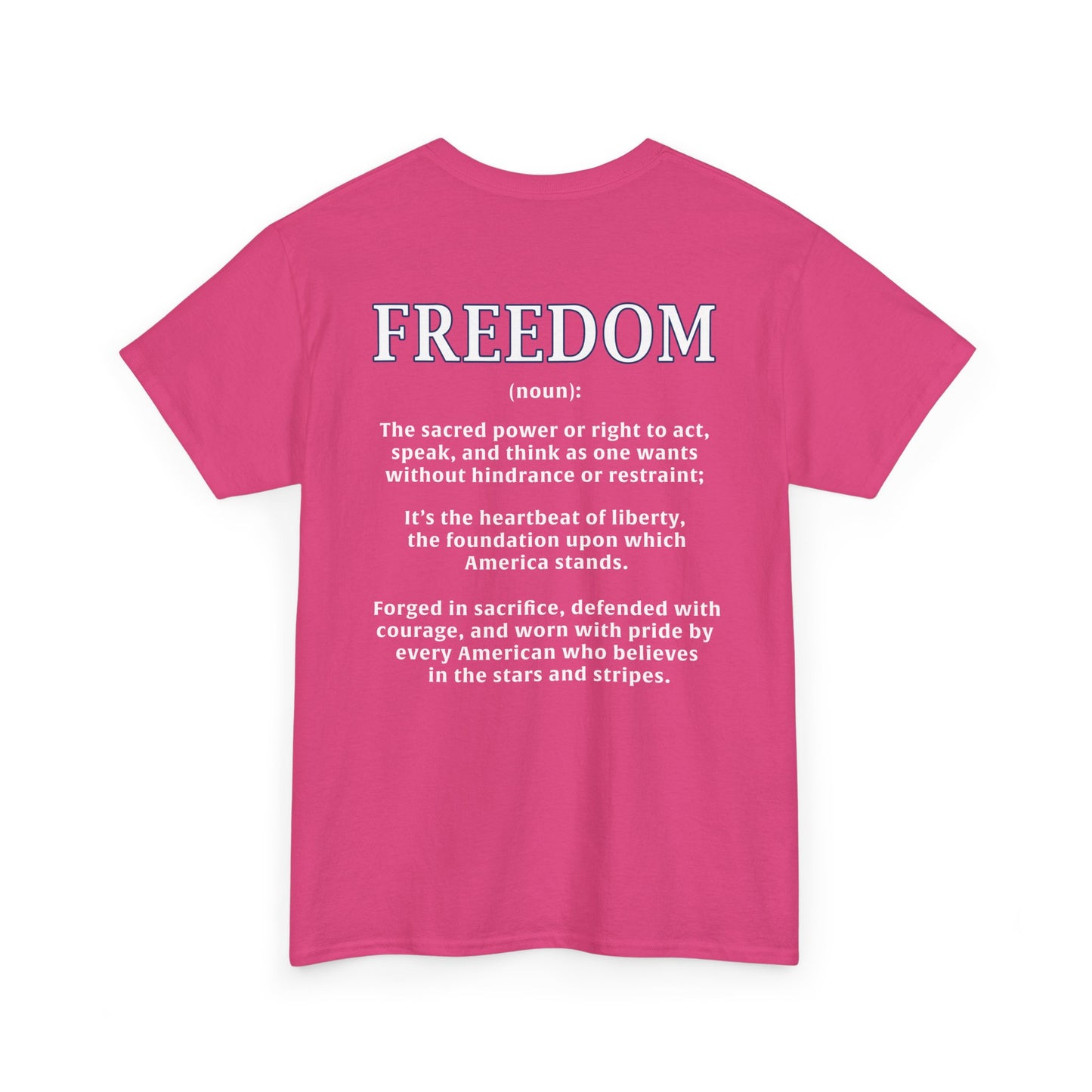Freedom: The Heartbeat of Liberty Tee