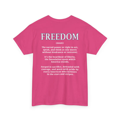 Freedom: The Heartbeat of Liberty Tee