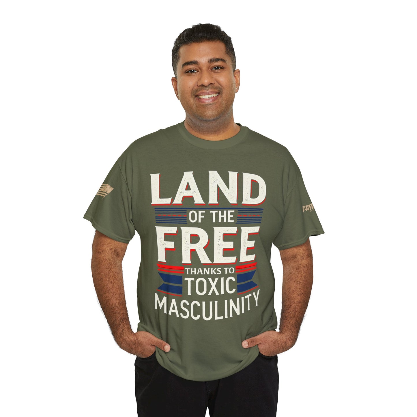Toxic Masculinity, For when you want to celebrate freedom, confuse your relatives, and start a spirited debate—all at the same time.