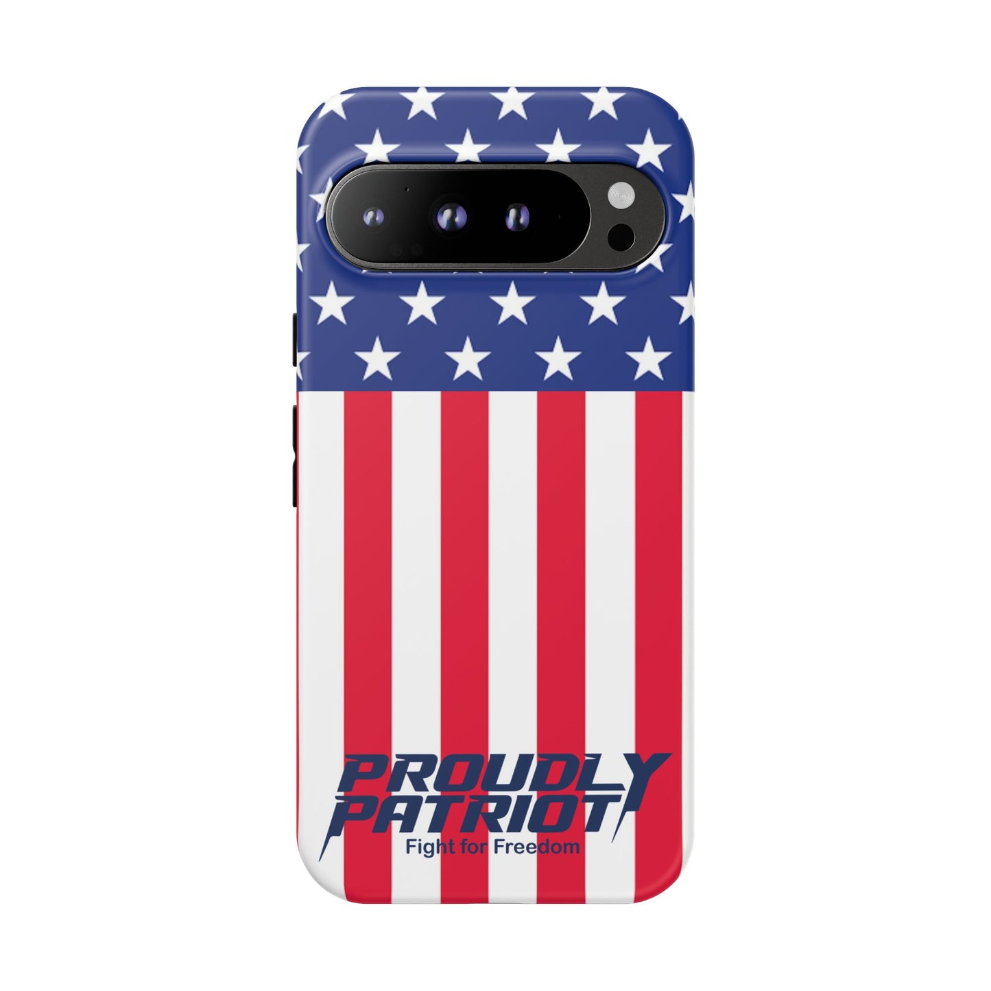 Stars, Stripes, and Cell Phones, Patriotic Phone Case for Proud Americans, USA Flag Phone Cover, Tough Cases for Veterans, Independence Day Gift
